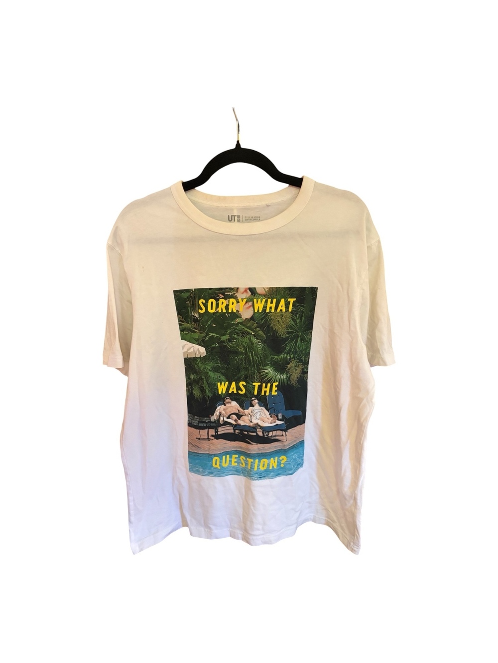 Uniqlo UT Sofia Coppola White Graphic T-Shirt XL